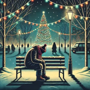 This is an article by a CBT therapist about Holiday Loneliness